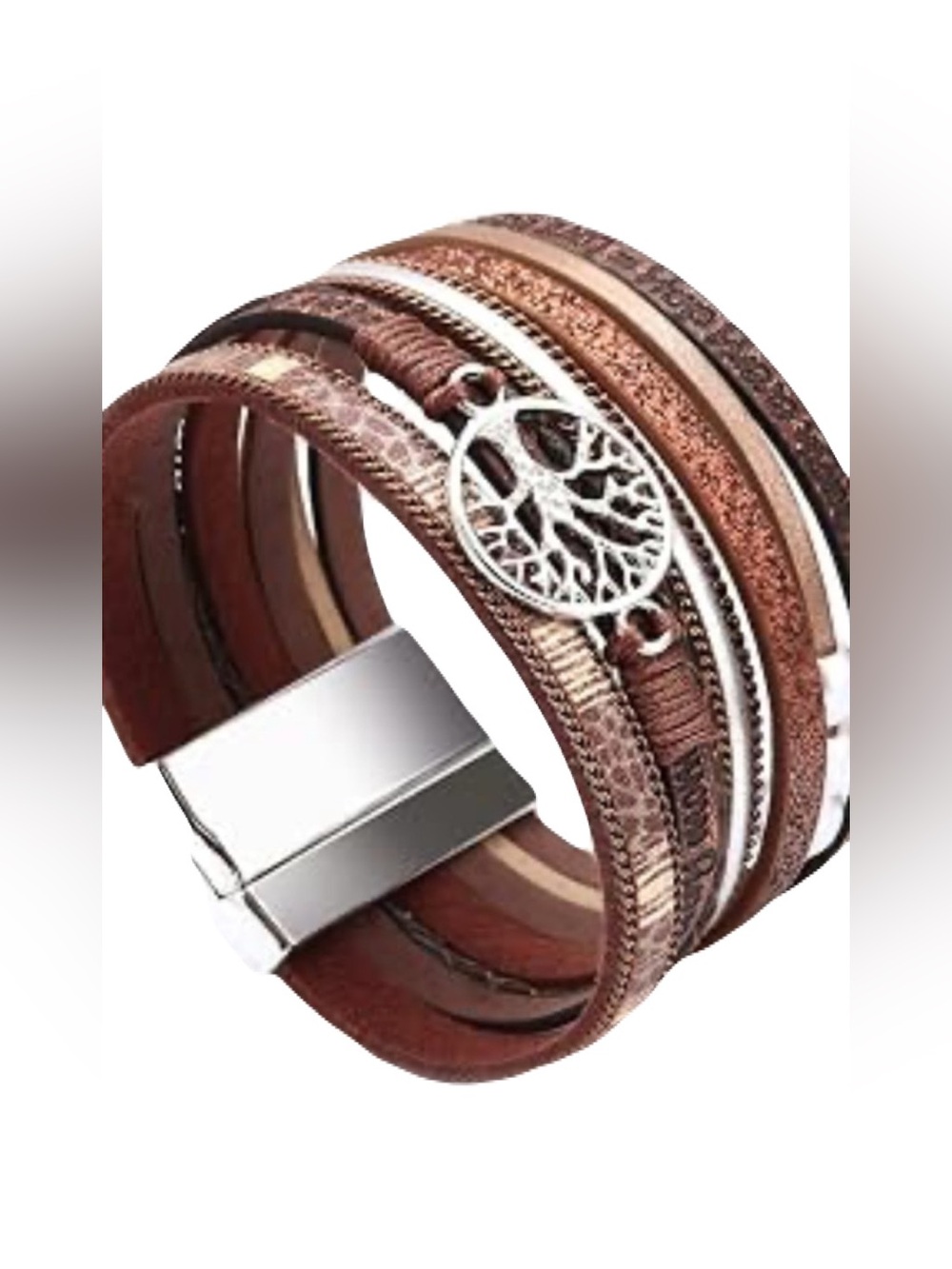 Multilayered bohemian bracelet